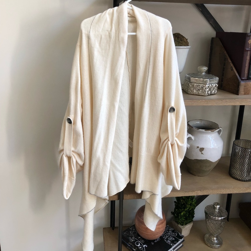 Banana Republic wool and cashmere cardigan